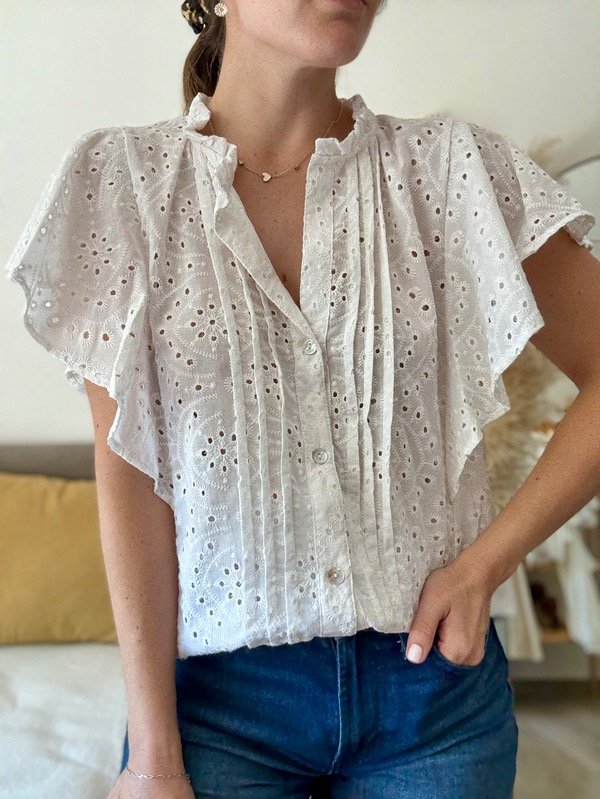 Producto - Camisa oporto broderie