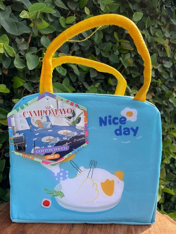 Producto - Sábanas infantiles 1 1/2 + lunchera de regalo - 5