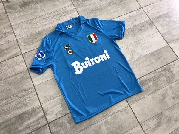 Camiseta retro de Napoli titular 87/88