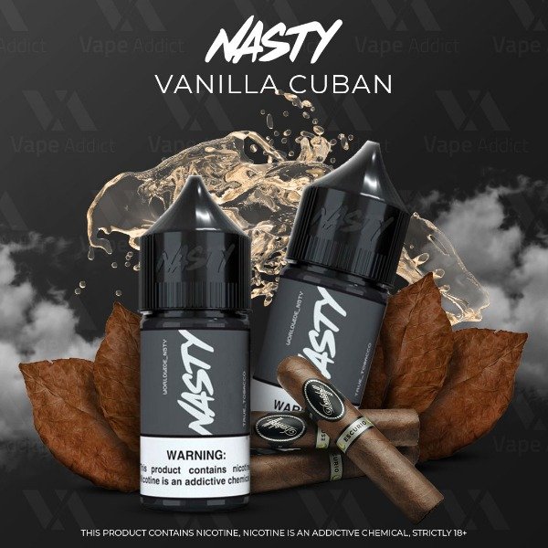 Producto - NASTY - VANILLA CUBAN 60ML 3MG - 0