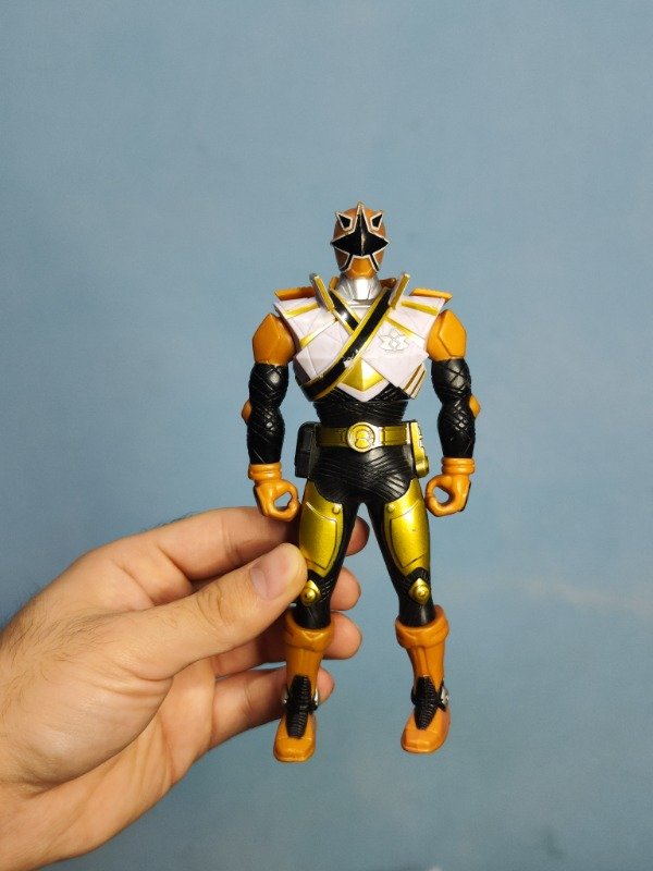 Producto - Armor Morphin Ranger Light Gold Samurai Power Rangers 16cm - 0