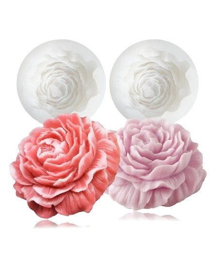 Producto - MOLDE BLANCO PEONIA GDE  -10r5-