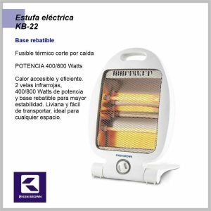 Producto - CALEFACTOR KENBROWN KB-22N 800W