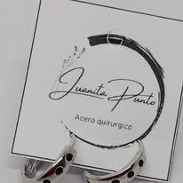 Producto - Aros  Bombe  con strass