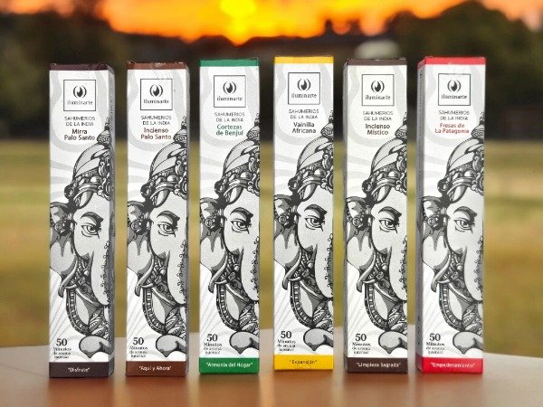 Producto - Sahumerios de la India (50 min de aroma intenso)