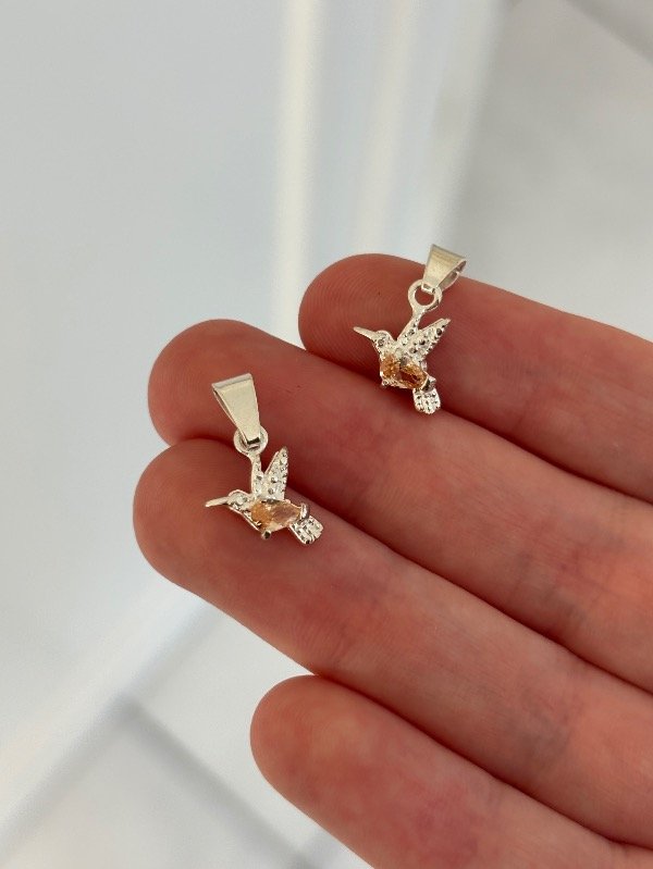 Producto - Dije Colibrí Durazno