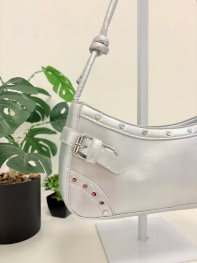 Producto - Minibag Delia plateada - 2
