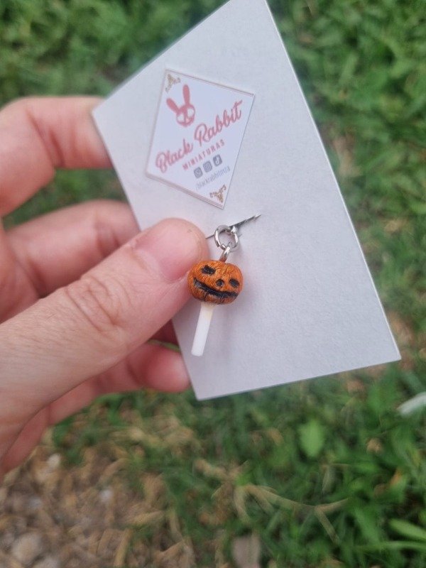 Producto - Chupetín Calabaza con strap A - 1