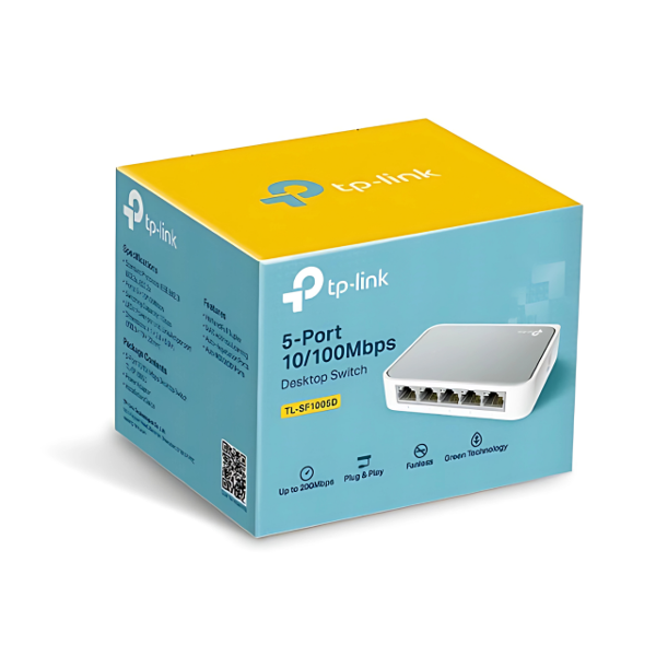 Producto - SWITCH 5 PORT (TL-SF1005D) 10/100 - TP-LINK