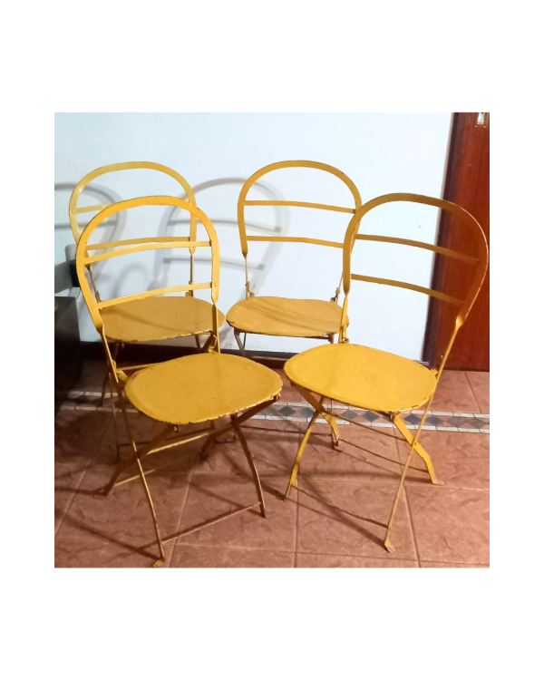Producto - Sillas x 4 plegables cerveceras originales