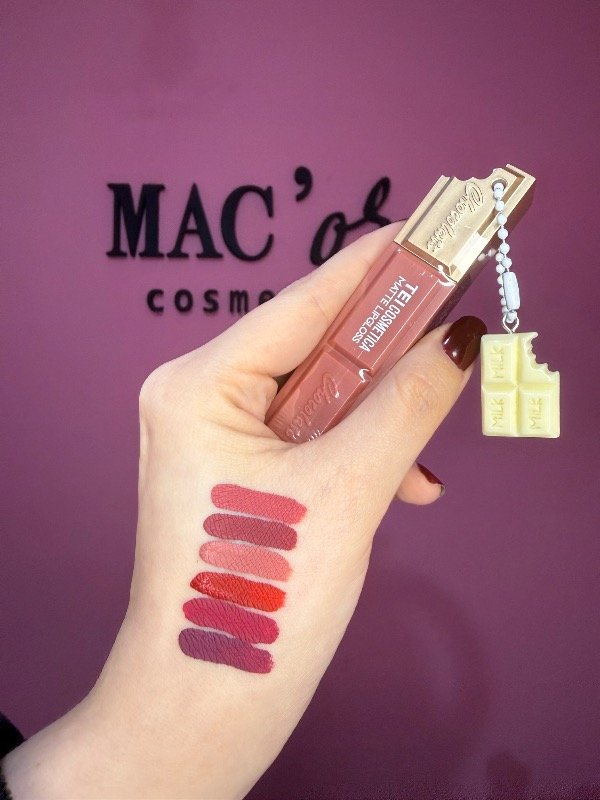 Producto - Labial líquido matte chocolate Tei - 2