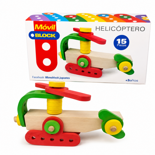 Producto - HELICÓPTERO PARA ARMAR