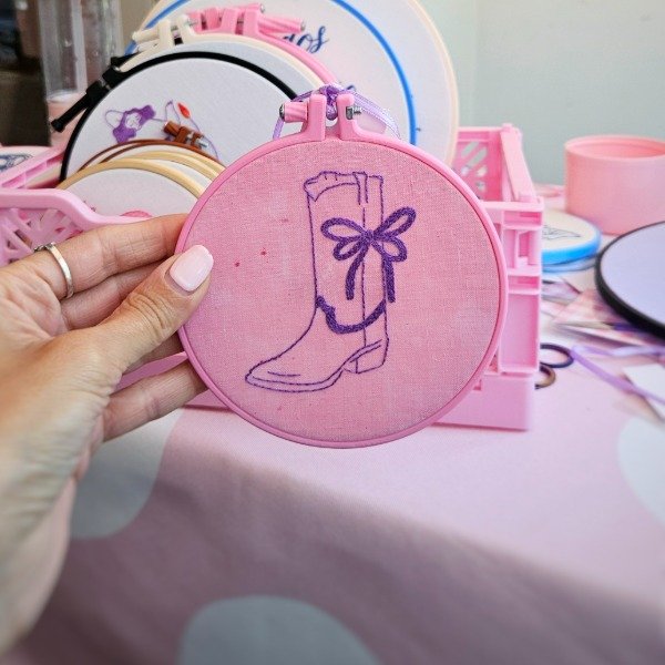 Producto - Bordado Cow Girl