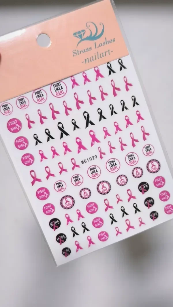 Producto - Sticker liston rosa (lucha contra cáncer de mama)