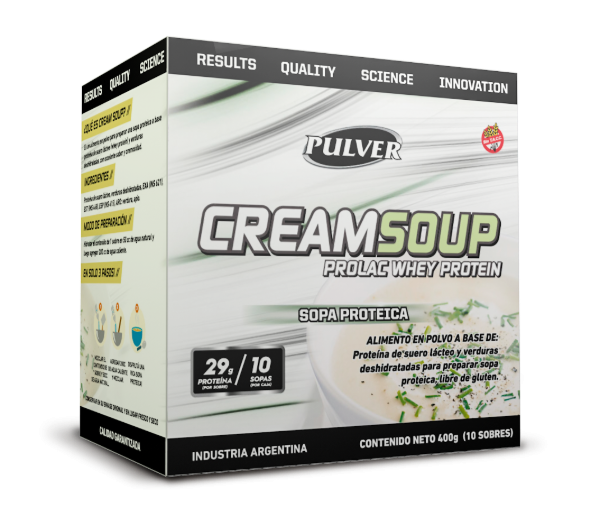 Producto - Cream Soup Sopa Crema Proteica De Vegetales Pulver Sin Tacc - 1