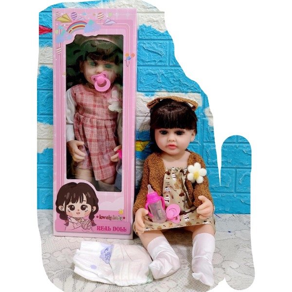 Producto - Muñeca grande de goma 60cm