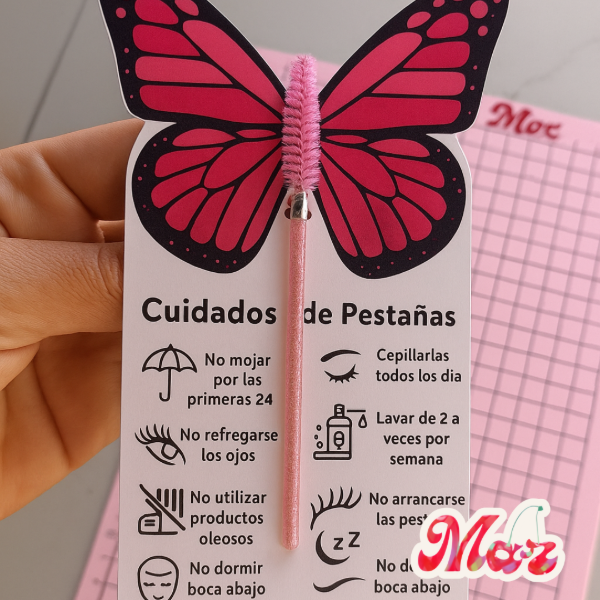 Producto - IMPRIMIBLE TARJETAS CUIDADO DE PESTAÑAS