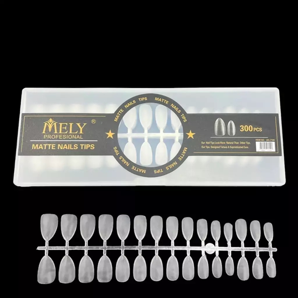Producto - Tips soft gel Mely almendra corta