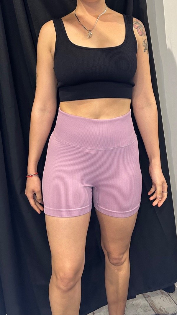 Producto - Calza corta canalé