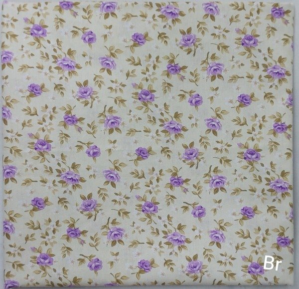 Producto - FAT QUARTER CON ROSAS - 12