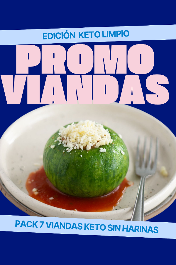 Producto - Promo 7 viandas keto limpio