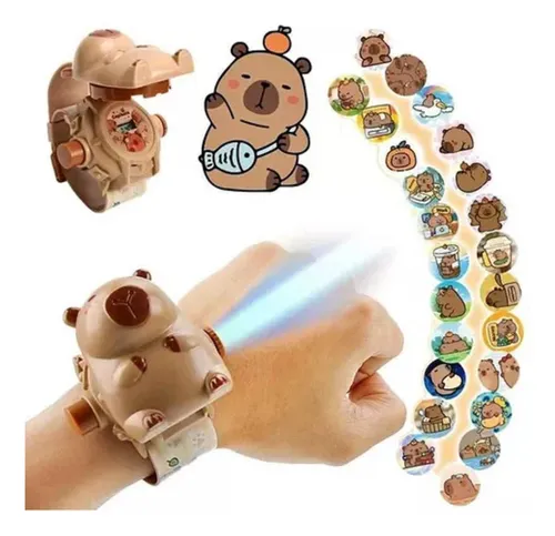 Producto - RELOJ PROYECTOR CAPIBARA