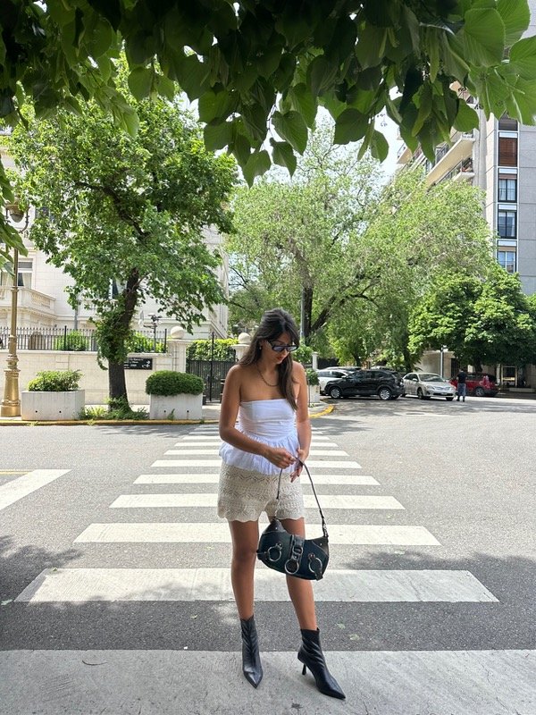 Producto - Short crochet stradivarius Talle L