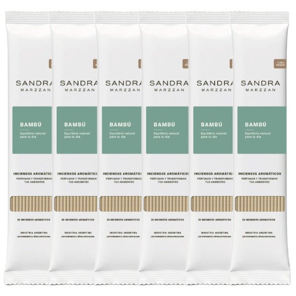 Producto - Incienso Aromático Bambú 20u