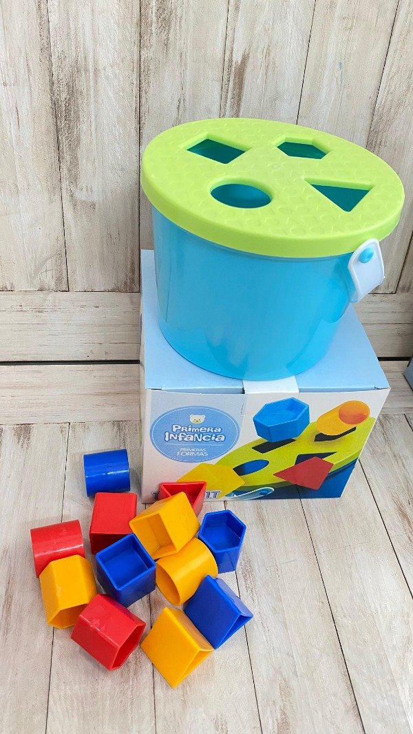 Producto - Balde mis primeras formas- Wiwy