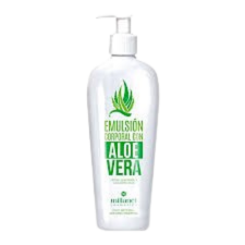 Producto - Millanel emulsion corporal aloe vera.