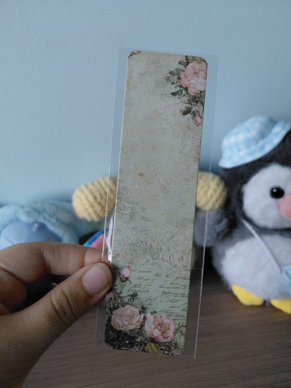Producto - Señalador literario - Vintage con flores #006