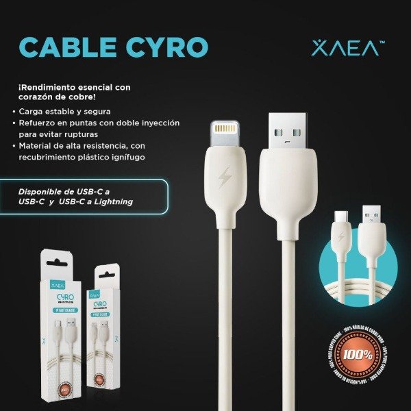 Producto - CABLE USB TIPO C CYRO