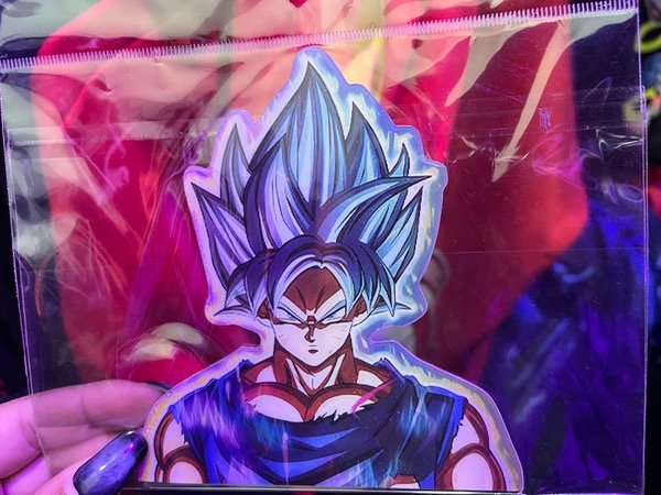 Producto - Sticker 3D DBZ Goku 3