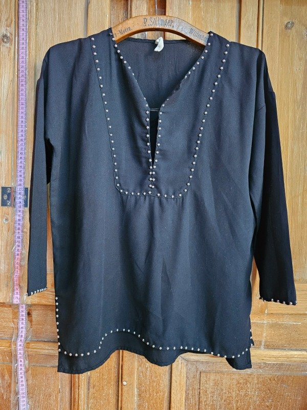 Producto - Blusa Bendito Pie Negra t.S