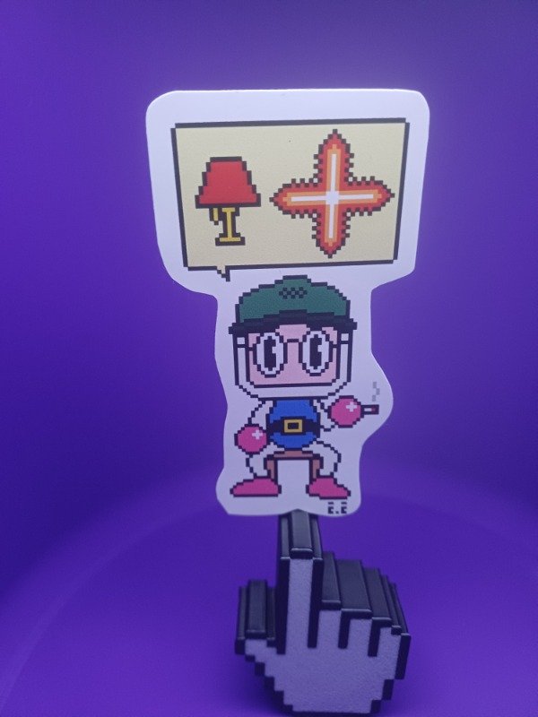 Producto - Sticker Bomberman Capusotto