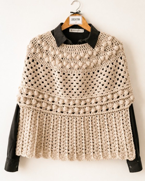Poncho chelsea crudo — imagen 3