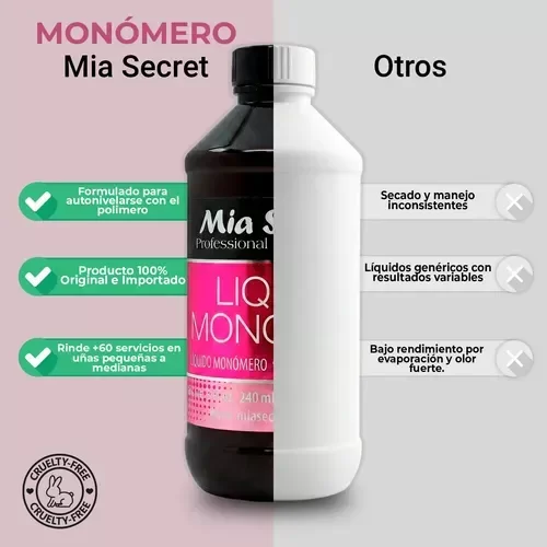 Producto - MIA SECRET MONOMERO 473ml - 3