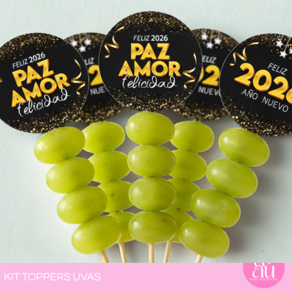 Producto - KIT TOPPERS AÑO NUEVO