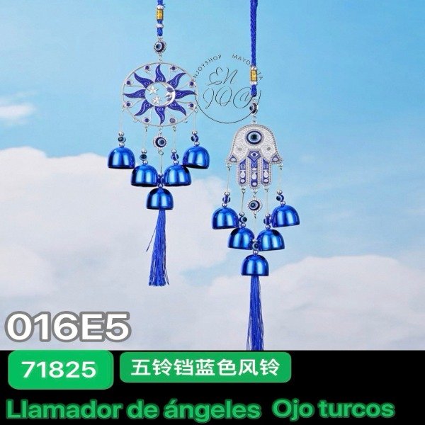 Producto - LLAMADOR DE ÁNGELES OJOS TURCOS 016E5