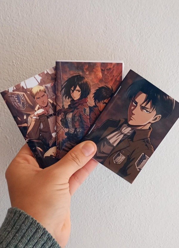 Producto - Cuadernitos Shingeki no Kyojin