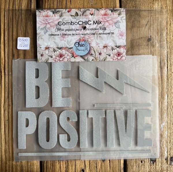 Producto - TransferCOLOR 3D REFLECTIVOBE POSITIVE I