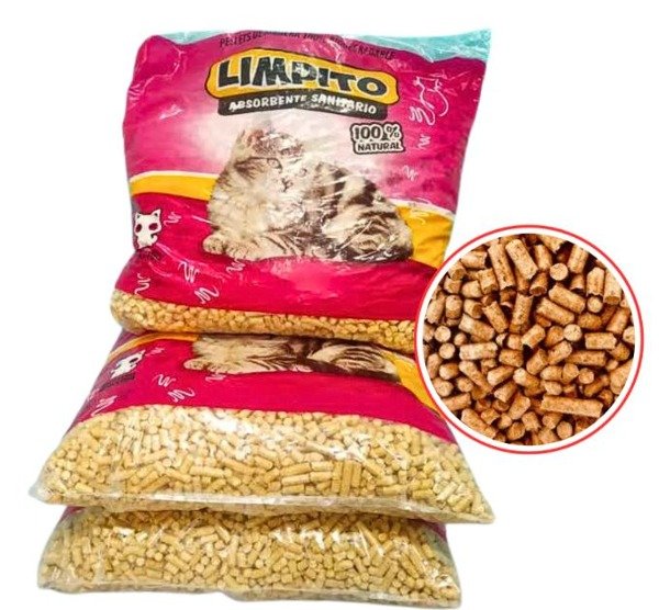 Producto - Pellets de Madera Absorbente  Limpito x 4 kg