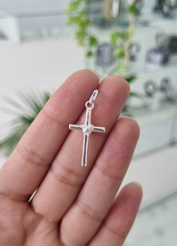 Producto - Cruz plata