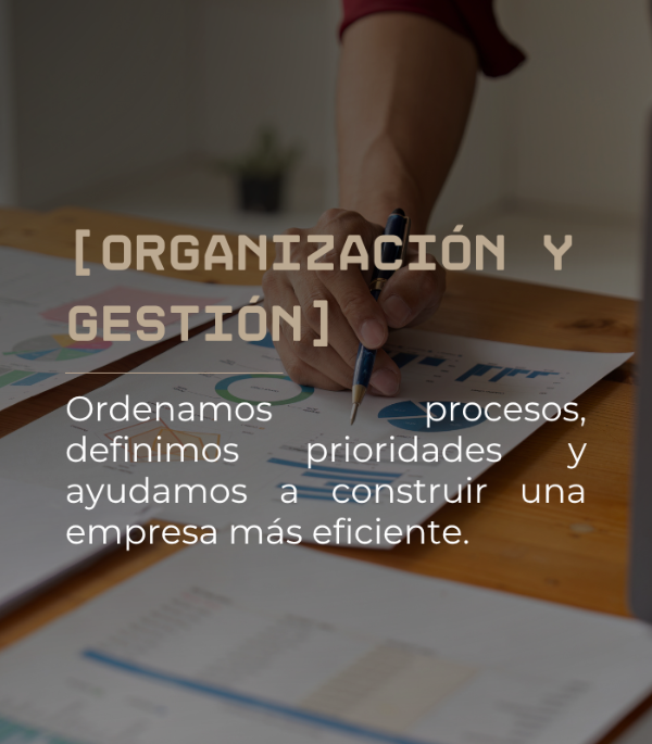 Producto - Organización y Gestión