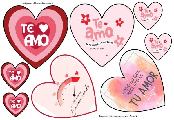 Producto - LAMINA ENAMORADOS INDIVIDUAL CORAZON 3