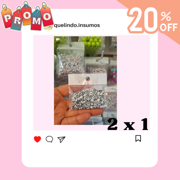 Producto - pastilla corazon silueta negra 2x1