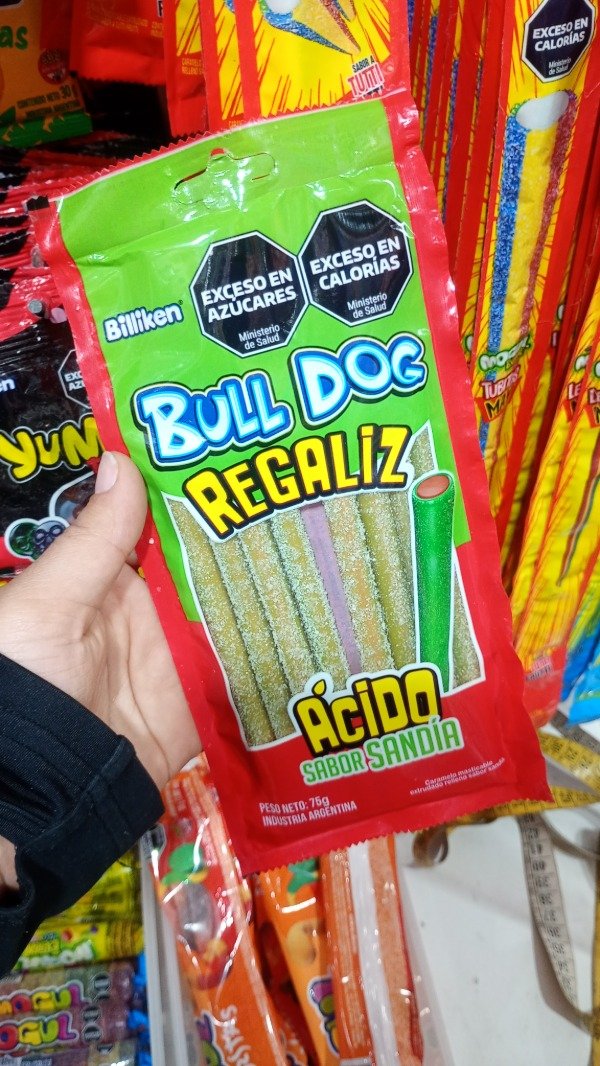 Producto - BULL DOG REGALIZ SANDIA ACIDA 70GR