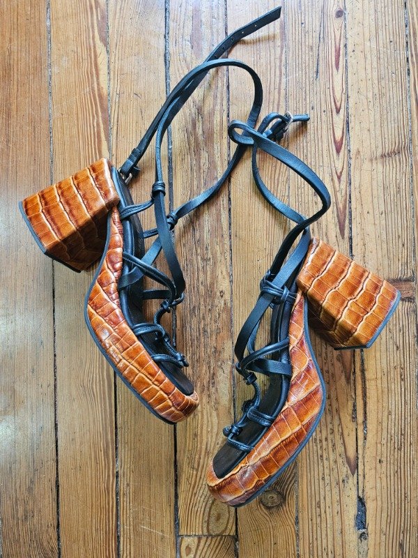 Producto - Sandalias Jazmín Chebar Negras n37