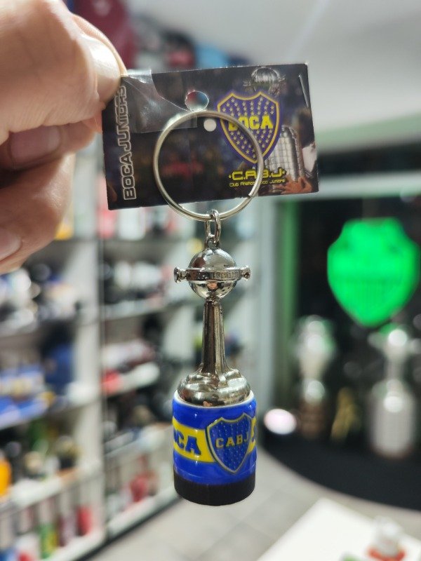 Producto - Llavero Boca Juniors Copa Libertadores Metal