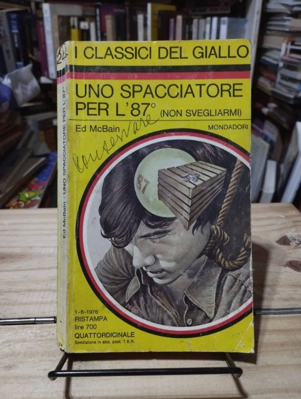 Producto - UNO SPACCIATORE PER L' 87 - Ed McBain